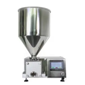 Small Portable Puff Pastry Cream Filling Making Machine Injecting Nozzle Change Injector Equipmentable Cream