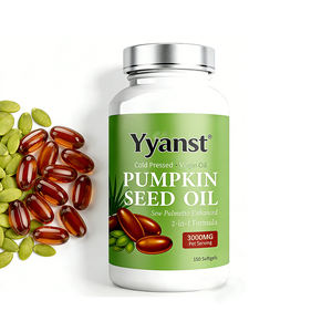 Cápsulas de Saw Palmetto y Semillas de Calabaza de Alta Calidad para Promover el Crecimiento del Cabello y Mejorar la Salud de la Próstata - Product Image 1