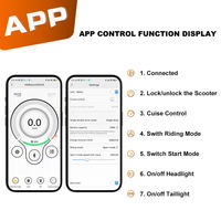 Scooter électrique pliable pour adultes, entrepôt américain, 36V, 8,5 pouces, vente en gros avec application