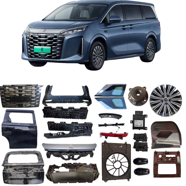 Wholesale OEM Original Wheels Shock Absorber Rear Door Bumper Headlight Fan Auto Spare Parts Car Accessories for BYD XIA Van