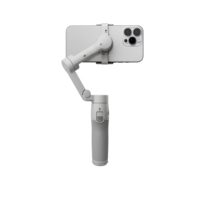 Stabilisateur de téléphone à 3 axes Osmo Mobile 7 avec suivi natif, pliable, magnétique, rotation rapide, audio intégré, éclairage et trépied