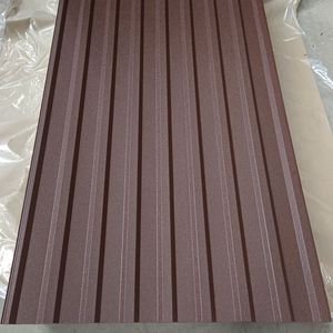 Lamiera Ondulata in Acciaio PPGI Opaca Colorata con Effetto Rugoso in Colori RAL per Tetti di Edifici - Product Image 1