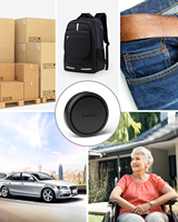 Mini Traceur GPS Anti-Kidnapping Portable Taille Pièce pour Enfants Stockage Cloud Mini GPS Cellulaire Personnel