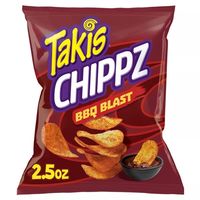 Takis Blue Heat Hot Chili Pepper Tortilla 92g, Snacks aux céréales épicés et sucrés, saveur pimentée, en forme de chips de maïs et de pommes de terre frites, conditionnés en bouteille