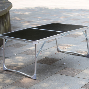 RUNSINE <span class=keywords><strong>Table</strong></span> de pique-nique pliante moderne pour <span class=keywords><strong>camping</strong></span> et voyage, petite <span class=keywords><strong>table</strong></span> portable en aluminium pour barbecue, cuisson, réunion, plage - Product Image 5