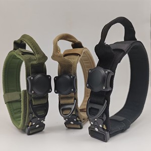 Tactical Air Tag Hunde halsband halter für mittelgroße Hunde Wasserdichtes Haustier halsband mit Airtag-Halter Luxus-Hunde halsband - Product Image 5