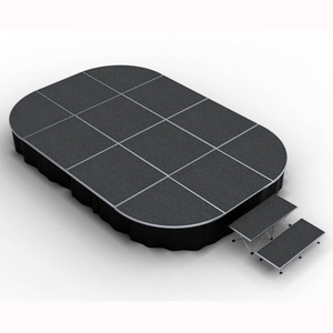 Elevador flexible plegable escenario de eventos actividad al aire libre escenario de aluminio - Product Image 2