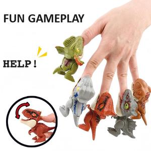 <span class=keywords><strong>Juguete</strong></span> <span class=keywords><strong>de</strong></span> Dinosaurio Mordedor <span class=keywords><strong>de</strong></span> Dedos para Niños, Modelo <span class=keywords><strong>de</strong></span> Dinosaurio Pequeño T-<span class=keywords><strong>Rex</strong></span> Simulado con Múltiples Articulaciones Móviles, Venta Caliente Transfronteriza para Venta al por Mayor - Product Image 1