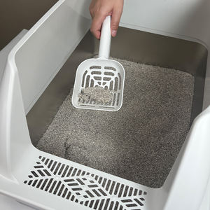 Lettiera per Gatti in Acciaio Inox Durevole con Coperchio, Taglia XL per Gatti Grandi, Design Alto, Ecologica, Controllo Odori, Capacità 65L, Facile da Pulire - Product Image 5