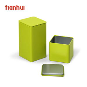 Bán Buôn Mini Quảng Trường Trà Container Thiếc Hộp Quà Tặng Bao Bì Kim Loại Hộp Thiếc - Product Image 4