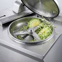 Mesin Pencacah Daging & Sayuran Otomatis Stainless Steel Komersial 1500W untuk Pabrik Pengolahan