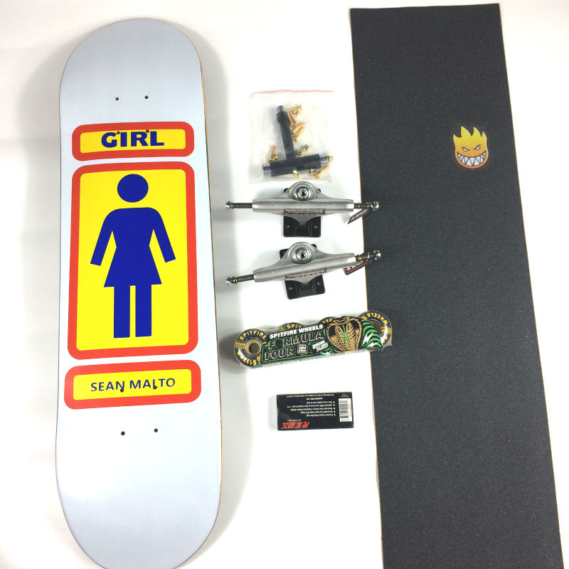 Skateboard Girl Spitfire - High Quality 7 Layer Maple Deck