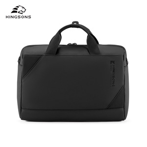 Kingsons Business Briefcase Large Capacity Polyester Men's Laptop <b>Bag</b> For Travel <b>Work</b> - Product Image 1