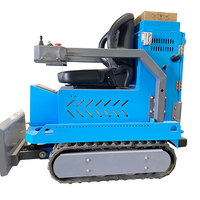 LONSLEY Décapeuse de sol électrique industrielle auto-propulsée 1KW 200mm en alliage d'acier, batterie au lithium, machine de dépose de carrelage pour la construction