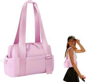 Custom <b>Small</b> Gym Bag for Women Duffle Sport Bags for Gym <b>Bottles</b> Travel Gym Fitness Sports Large Capacity Portable Gym Bag - Product Image 4