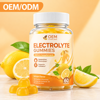 Permen Elektrolit 60 Buah Rasa Lemon Alami untuk Mendukung Hidrasi dan Energi bagi Dewasa OEM ODM HALAL