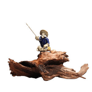 Klein Formaat Natuurlijk Paars Hart Hout Decoratie Milieuvriendelijke Rododendron Wortel Aquarium Drijfhout Tak Voor Beginners Micro - Product Image 1