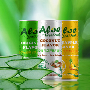 Bebida OEM de 250 ml Baja en Carbohidratos, Recién Exprimida, con <span class=keywords><strong>Aloe</strong></span> Vera y Pulpa, Sabor a Granada - Product Image 3