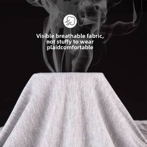 Pur coton pyjamas hommes été mince demi-longueur pantalon décontracté maison vêtements lâche jeunes et d'âge moyen sommeil grand pantalon - Product Image 3