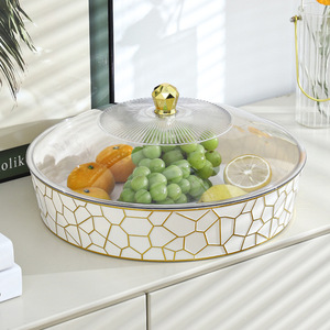 Nueva bandeja de almacenamiento transparente acrílica para exhibiciones de hostelería, bodas, aperitivos/pasteles/dulces, platos de frutas, presentaciones - Product Image 1