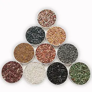 Types Of Pebble Wash Stone Size And Colorful Gravel Pebbles Stones For Garden Glass Mosaic Stones Pebbles Crafts Material