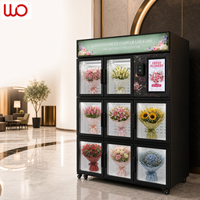 Distributeur automatique de fleurs intelligent à 8 compartiments avec contrôle cloud et gestion des stocks