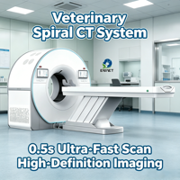 Sistem Pemindaian CT 24 Slice untuk Hewan Peliharaan, Peralatan Kedokteran Hewan EUR VET, Sistem Rontgen Tomografi Komputerisasi