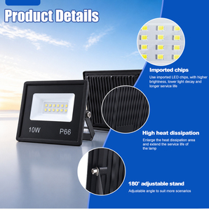 Good Selling China IP65 3000/4000/6000K Outdoor High Lumen LED <b>Flood</b> <b>Light</b> with Die-casting Aluminum and Glass - Product Image 1