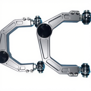 ชิ้นส่วนเครื่องซีเอ็นซีที่มีความแม่นยำสูงปั๊มโลหะอลูมิเนียมโลหะสแตนเลสรถจักรยานยนต์แขนแกว่งที่กำหนดเอง - Product Image 1