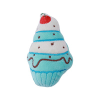 Jouet à mâcher couineur en peluche en forme de crème glacée pour chiens - Vente en gros usine/OEM - Entraînement interactif - Design exquis - Fabricant direct