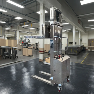 Bụi bằng chứng nổ bằng chứng thép không gỉ bán tự động điện nâng Pallet Stacker Xe Tải nâng lên - Product Image 5