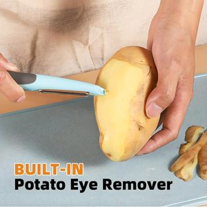 Éplucheurs à légumes en acier inoxydable pour la cuisine, éplucheurs ultra-fins - Product Image 4