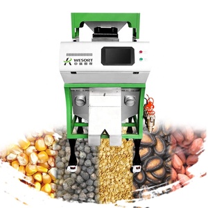 Wesort 6sxz-68 hạt nhỏ màu SORTER để bán đậu phộng hạt giống màu giá phân loại máy màu SORTER nhà sản xuất - Product Image 1