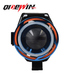 ไฟสปอร์ตไลท์มอเตอร์ไซค์ Qideguan U11 แบบ LED Angel Eye Devil Eye เลนส์ชนิด IP67 12-80V - Product Image 1