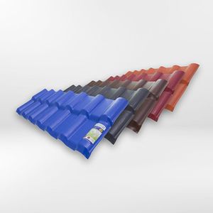 Matériaux de construction : Tuiles de toiture en maçonnerie à 4 couches, plaques/tuiles de toiture ASA PVC, nouveau fabricant vietnamien, panneau de toiture extérieur - Product Image 2