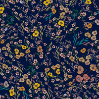 Impresión digital personalizada imitado koshibo brillante flor primavera otoño tela para cheongsam señora ropa bufanda