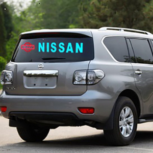 Autocollant lumineux de <span class=keywords><strong>voiture</strong></span> pour la décoration de la carrosserie ou du pare-brise, Autocollant de véhicule pour la publicité de camion recherché EL Strip 5 Stars Sticker - Product Image 4