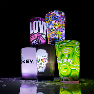 Multicolor Flashing Light Party <strong>Cups</strong> Liquid Activated Light up Luminous <strong>Cup</strong> Plastic Lighting <strong>Cup</strong> for Christmas Halloween <strong>Easter</strong> - Product Image 6