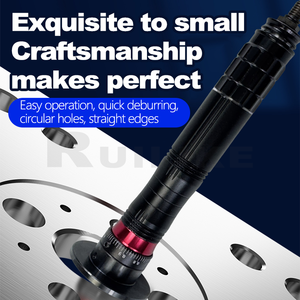 Khí nén cầm tay cắt góc máy không khí cầm tay Powered deburring công cụ điều chỉnh đột quỵ 5-20 mét 60000 vòng/phút kim loại thép tấm - Product Image 2