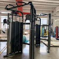 Máquinas multiestación de gimnasio en casa, equipo de fitness comercial, entrenador multifuncional, cruce de cables