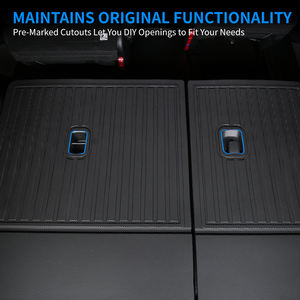 Alfombrilla Trasera Personalizada para Todo Clima con Diseño 3D para Jeep <span class=keywords><strong>Compass</strong></span> 2017-2026, Protector de Asiento Trasero y Maletero - Product Image 4