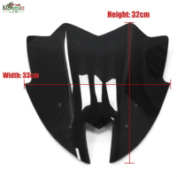 KOLMIO-LAM Motorrad-Windschutzscheibe Passend für Z800 13-17 Meter Visier-Abdeckung Verkleidung Windschutz Windabweiser Z 800 2014 2015 2016
