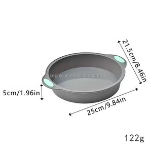 Molde <span class=keywords><strong>de</strong></span> silicona resistente a altas temperaturas para horno, estilo sencillo, para hornear donuts, tostadas, pan y chiffon. - Product Image 5
