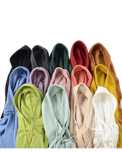 Blank Custom Logo Hoodie Design 100% Cotton Streetwear OEM Hoodies Manufacturers Custom For Men