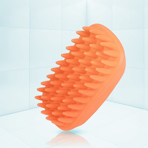 Cross-Border <b>Pet</b> Silicone Handle Bath <b>Brush</b> Soft Tooth Dog Bath Massage Hair Care Cleaning <b>Pet</b> Comb - Product Image 6