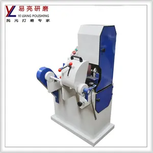 abrasive belt tube and pipe polishing machine for deburring and wire drawing grinding