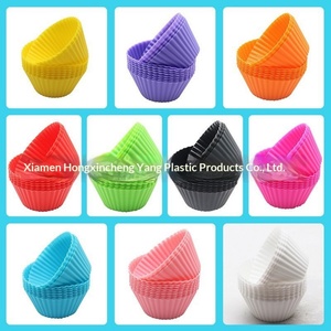 Christmas Set Round <b>Silicone</b> <b>Baking</b> Muffin Cups 6/12/24/32 Piece Oven Safe Food Contact Safe - Product Image 3