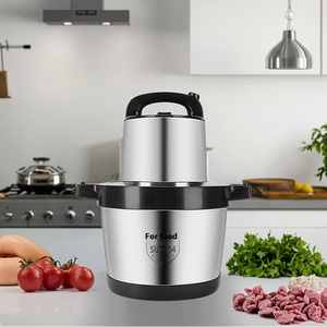 ミートグラインダー6L 8L12L家庭用ステンレス鋼多機能調理機ハイパワー電動ミートミキサー大容量 - Product Image 5