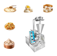 Machine à faire des baozi et des momo, petite et exquise, pour l'industrie alimentaire, composant principal du moteur en acier inoxydable