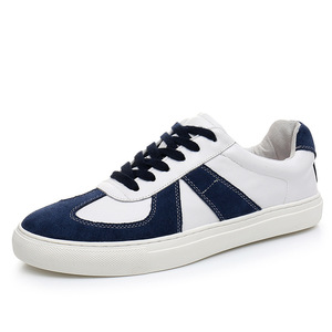 Custom Private Label Stylish Suede Upper Lace up Casual Shoes <b>Trainers</b> Walking Style Sneakers for Men - Product Image 1